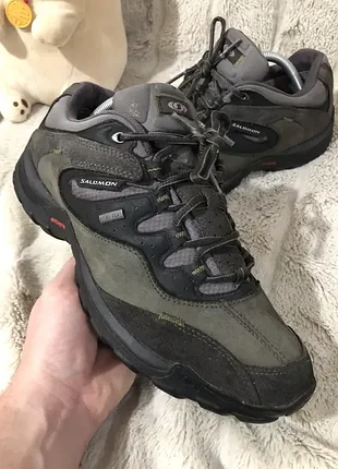 Salomon gore-tex (42-42.5) 27см мужские трекинговые кросовки ботинки