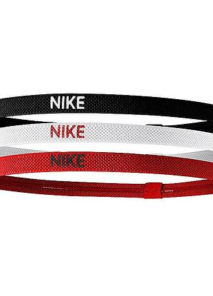 Повязка на голову для волос (комплект 3шт) nike njn04-945 ) n.100.4529.083.os-101