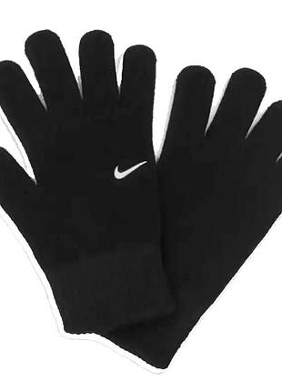 Перчатки nike swoosh knit gloves 2.0 n.100.0665.010 (оriгинал) n.100.0665.010