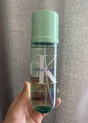 Новий парфумований міст для тіла і волосся calvin klein cotton musk