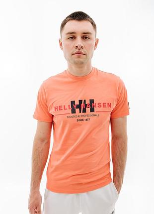 Футболка helly hansen rwb graphic t-shirt 53763-284 xl