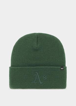 Шапка 47 brand mlb oakland athletics haymaker b-hymkr18ace-dgb 1size