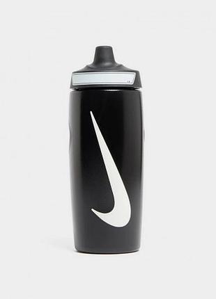 Бутылка nike refuel bottle 18 oz черный, белый уни 532 мл n.100.7665.091.18