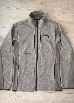 Чоловіча кофта patagonia lightweight better sweater в кольорі feather grey