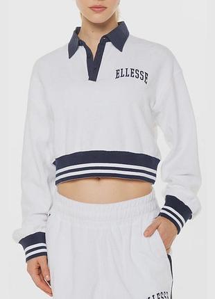 Толстовка ellesse crocetta cropped sweatshirt sgv20265-908 xs