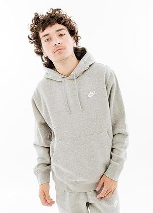 Толстовка nike m nsw club hoodie po bb bv2654-063 xxl