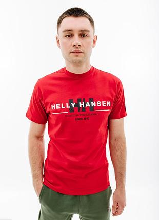 Футболка helly hansen rwb graphic t-shirt 53763-162