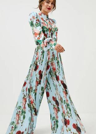 Новые плесненые брюки палаццо брюки karen millen