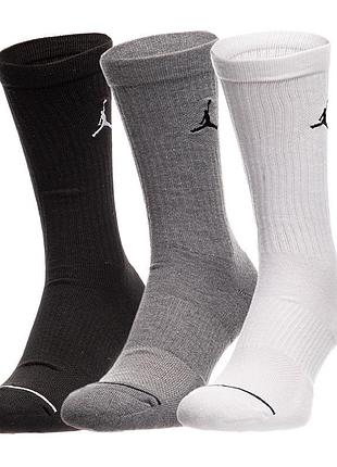 Шкарпетки nike u j ed cush poly crew 3pr 144 dx9632-914 38-42