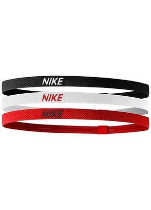 Повязка на голову nike elastic headbands 2.0 3 pk n.100.4529.083.os