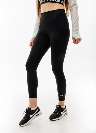 Лосини nike w nsw clsc hr 7/8 tight lbr dv7789-010 s