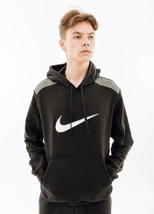 Кофта nike flc hoodie bb fn0247-010 xxl