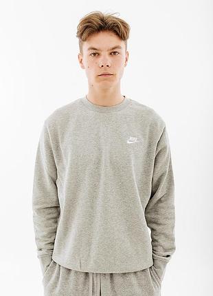 Толстовка nike m nsw club crw bb bv2662-063 xxl
