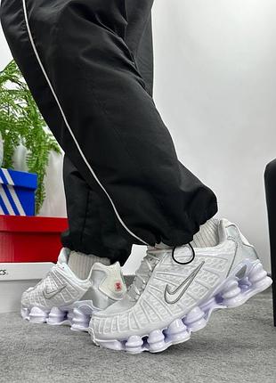 ✔️ nike shox tl white 5