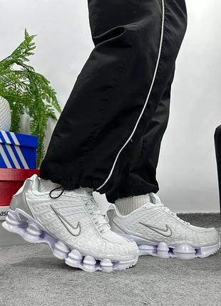 ✔️ nike shox tl white 2
