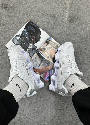 ✔️ nike shox tl white 9
