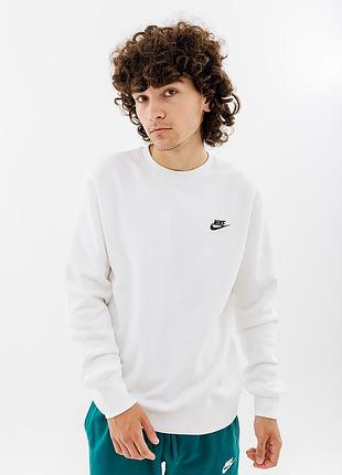 Толстовка nike m nsw club crw bb bv2662-100 xxl