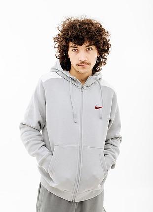 Кофта nike sp flc fz hoodie bb fq8819-012 m