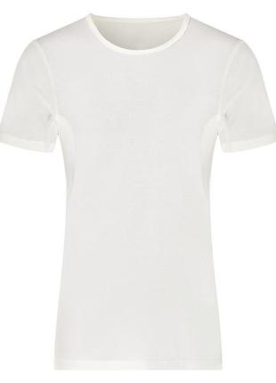 Футболка нательная из влагоотводящей ткани для мужчины livergy by esmara men 482682 l белый