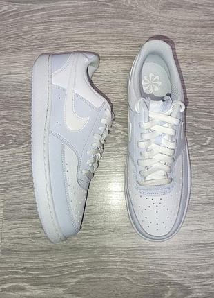 Кроссовки женские nike court vision low next nature light blue/white dh3158-004
