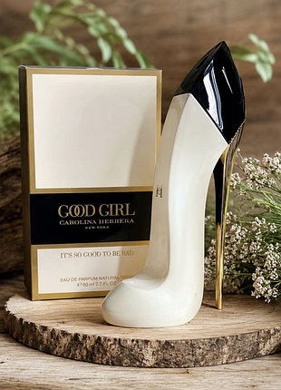 Парфуми жіночі carolina herrera good girl white парфумована вода 80 мл парфум кароліна ерера туфелька біла женский парфюм белая туфелька туфля духи