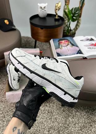 Женские кроссовки nike p-6000 white black 36-37-38-39-40-41