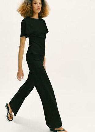Брюки клеш zara