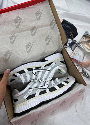 ✔️ nike p-6000 summit white grey 7