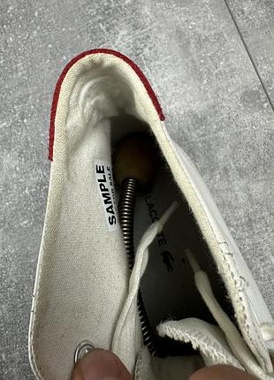 Lacoste sample кеды кроссовки 6