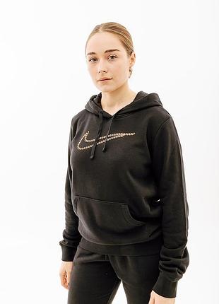 Кофта nike ns pe clb flc shine os po fb8763-010 xs