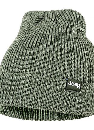 Шапка jeep ribbed tricot hat with cuff j22w o102600-e845
