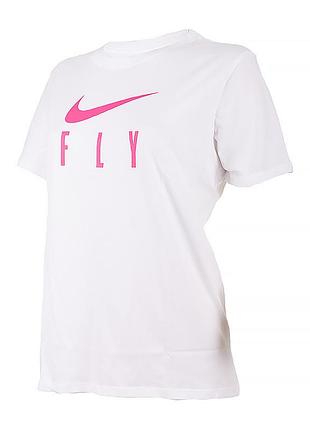 Футболка nike w nk df swoosh fly grx tee fq6606-100