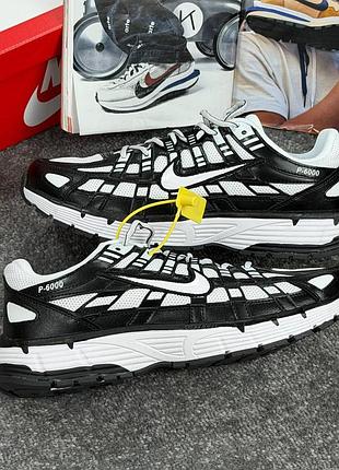 ✔️ nike p-6000 black white