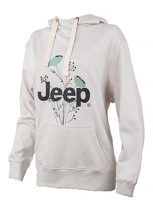 Худи jeep hooded oversize sweatshirt botanical print o102606-j863 xl