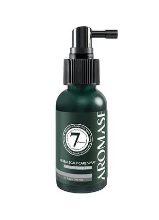Несмываемый лосьон-спрей для увлажнения и комфорта кожи головы aromase herbal scalp care spray, 40 мл