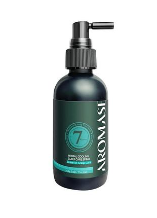 Охолоджувальний спрей для жирної шкіри голови aromase herbal cooling scalp care spray, 115 мл