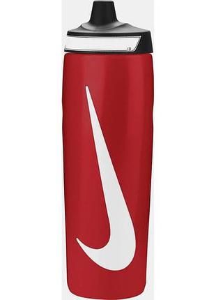 Бутылка nike refuel bottle grip 32 oz красный 946 мл (n.100.9958.636.32) n.100.9958.636.32