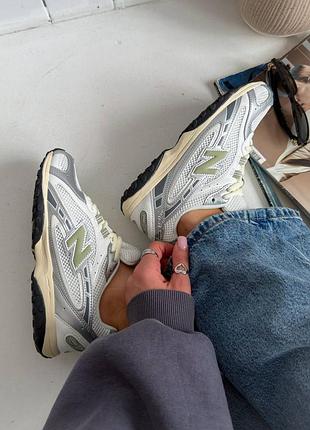 Женские кроссовки светлые легкие удобные new balance 204l
