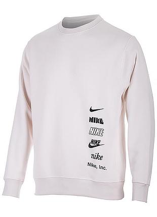 Свитшот nike m nk club + bb crew mlogo dx0781-030 xl