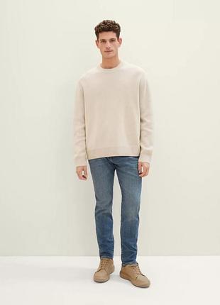 Джинсы mens josh regular slim jeans 1035878-10110 tom tailor 29/32 синий 1035878-10110 32/34