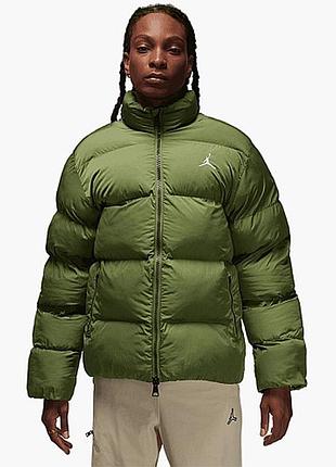 Пуховик air jordan essentials green fb7331-340