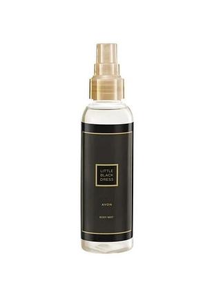 Парфумований жіночий спрей для тіла avon little black dress 100мл