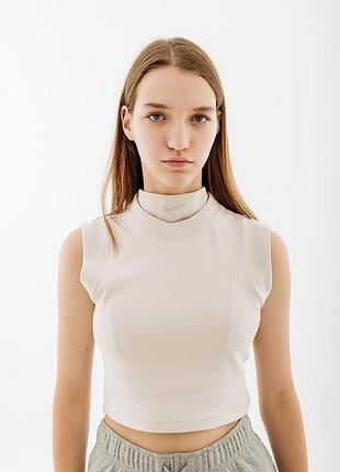 Майка nike crop tank fb8343-104 s
