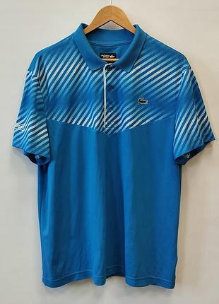 Мужская спортивная футболка-поло lacoste sport