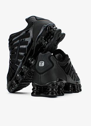 👕 nike shox tl 'triple black"👕
