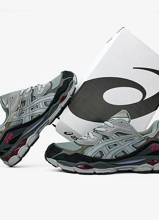 👕 asics gel nyc 'gravel black'👕