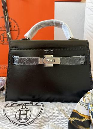 Сумка hermès kelly mini box