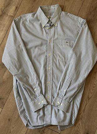 Lacoste vintage сорочка вінтаж оригінал стан ідеальний розмір м