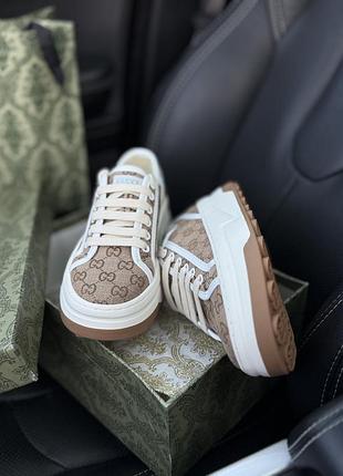 Gucci gg printed platform