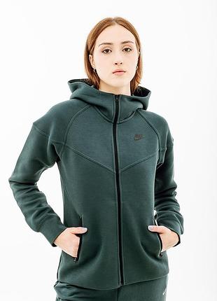 Кофта nike ns tch flc wr fz hd fb8338-328 s